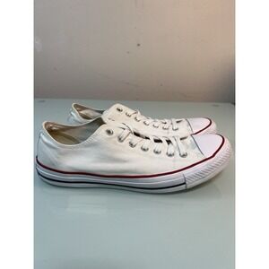 Converse Chuck Taylor Men's 12 White Low Top Canvas Sneakers Classic